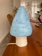 Heico Germany lamp paddestoel blauw, Ophalen of Verzenden, Gebruikt, Lamp