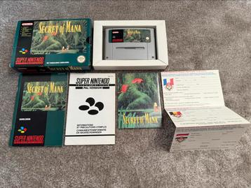 SNES CIB game HOL Secret of Mana compleet Nintendo beschikbaar voor biedingen