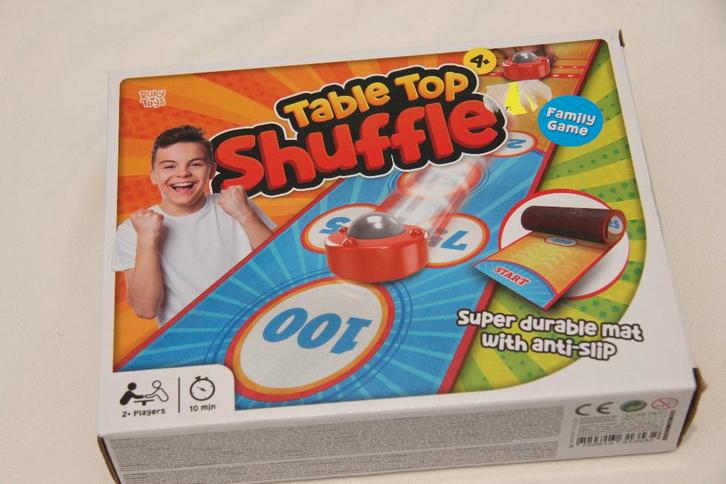 Table Top Shuffle bordspel nieuw, Hobby en Vrije tijd, Gezelschapsspellen | Bordspellen, Nieuw, Een of twee spelers, Ophalen of Verzenden