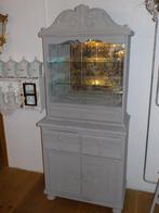 Mooie oude gerestylde kast, (2delig), Huis en Inrichting, Ophalen, Gebruikt, Eikenhout, 50 tot 100 cm