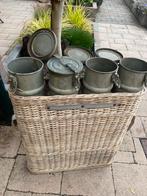 Mand met afsluitbare munitie kokers, Ophalen of Verzenden, Landmacht, Nederland, Hulzen of Bodemvondsten