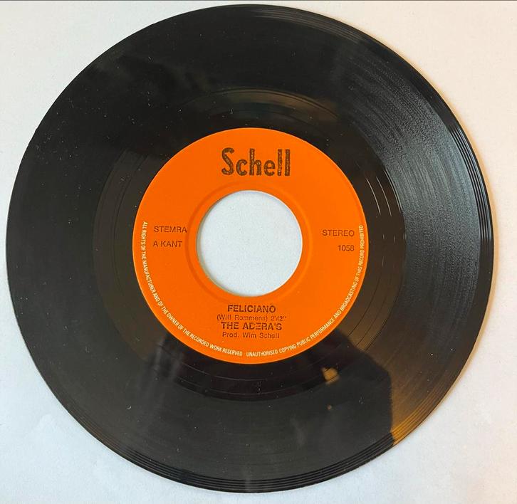 The Adera's - Feliciano Vinyl Single, Cd's en Dvd's, Vinyl Singles, Gebruikt, Single, Pop, 7 inch, Ophalen of Verzenden