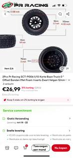 PR Racing SCT p - 006 set van 2stuk / Shortcouse models 1.10, Elektro, Auto offroad, Nieuw, Ophalen of Verzenden