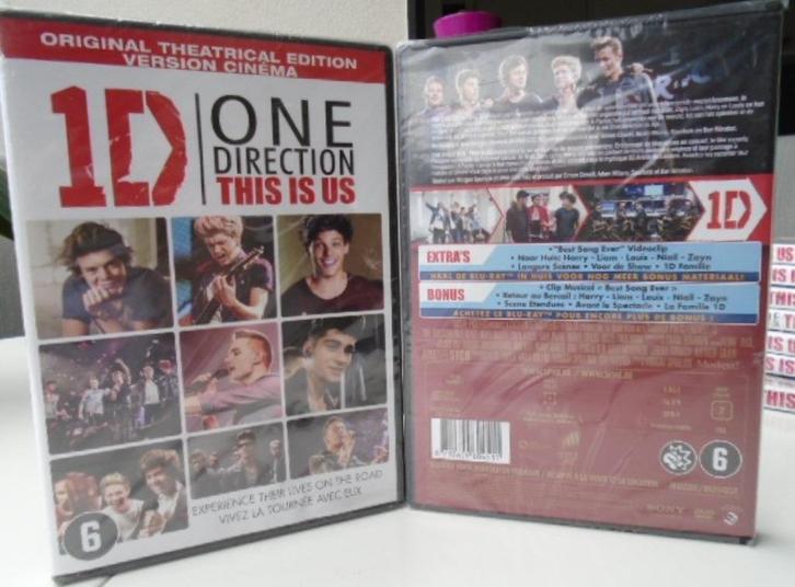 One Direction NIEUWE DVD 8712609604511, Cd's en Dvd's, Dvd's | Muziek en Concerten, Nieuw in verpakking, Muziek en Concerten, Alle leeftijden