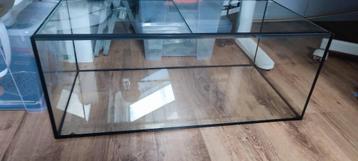 Kallax aquarium | Perfect voor 2 vaks kallax | Schuifplaten beschikbaar voor biedingen