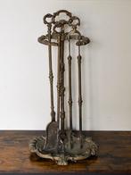 Antiek haardstel, Huis en Inrichting, Haarden, Ophalen of Verzenden, Gebruikt, Vrijstaande haard, Houthaard