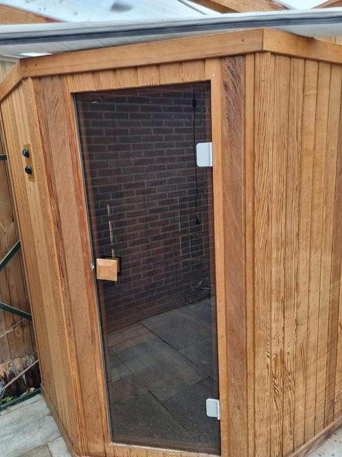 Cerdic infrarood cabine sauna, Sport en Fitness, Sauna, Zo goed als nieuw, Complete sauna, Infrarood, Ophalen