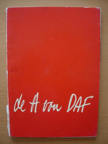 DAF Geschiedenis Boek ca 1953 - NL beschikbaar voor biedingen
