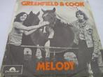 Greenfield & Cook _  Melody / Senta = 1972, Ophalen of Verzenden, Gebruikt, Pop