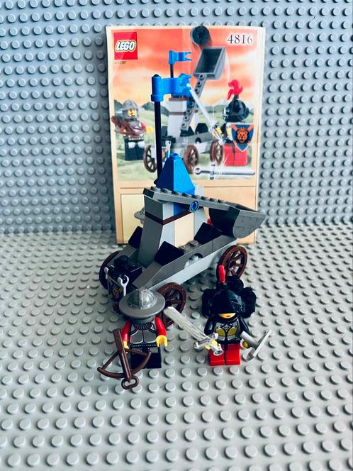 LEGO Castle 4816 Knight’s Catapult, Kinderen en Baby's, Speelgoed | Duplo en Lego, Gebruikt, Lego, Complete set, Ophalen of Verzenden