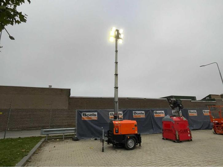 2016 Trime X-Eco A0012 Lichtmast aanhangwagen, Auto diversen, Aanhangers en Bagagewagens, Gebruikt