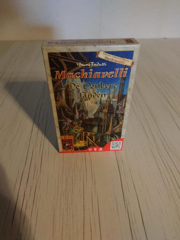 machiavelli (inclusief 1 uitbreiding), Hobby en Vrije tijd, Gezelschapsspellen | Kaartspellen, Gebruikt, Een of twee spelers, Drie of vier spelers