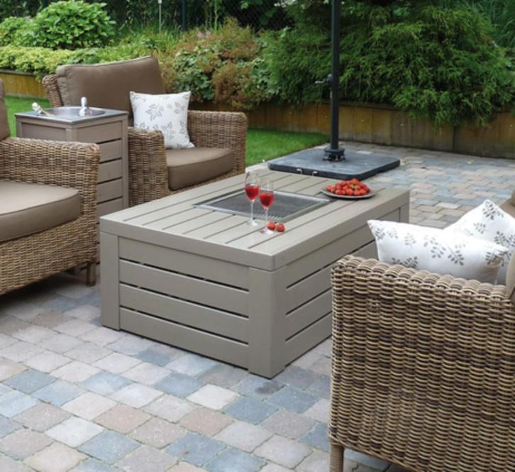 Vuurtafel Tuintafel loungetafel, Tuin en Terras, Vuurtafels, Nieuw, Ophalen