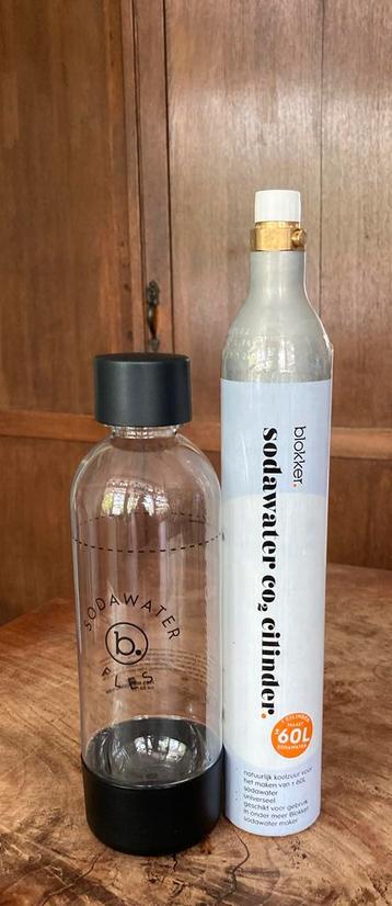 Koolzuur sodawater cilinder en soda stream fles van Blokker beschikbaar voor biedingen