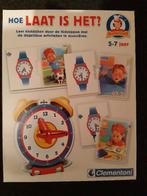 Leren klok kijken: hoe laat is het, Ophalen of Verzenden, Gebruikt