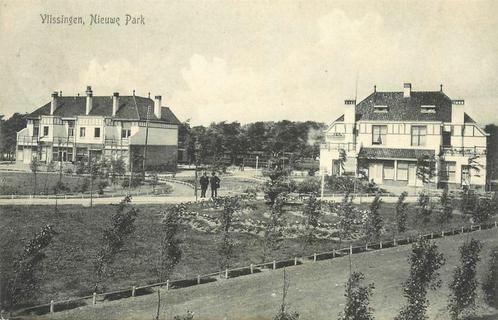 (378-317-037) Vlissingen  Nieuwe Park, Verzamelen, Ansichtkaarten | Nederland, Zeeland, Verzenden