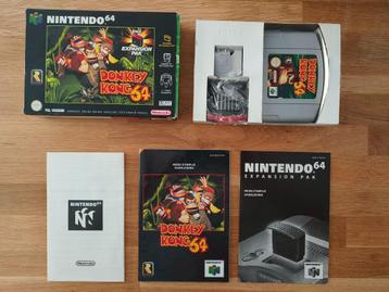 Donkey Kong 64 met Expansion Pak *COMPLEET* N64 beschikbaar voor biedingen