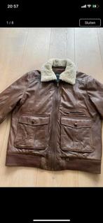 Arma pilotenjas 54 L nieuwstaat leer, Kleding | Heren, Jassen | Winter, Maat 52/54 (L), Bruin, Zo goed als nieuw, Arma