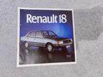 Renault 18 renault, Gelezen, Ophalen of Verzenden, Renault