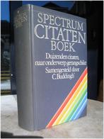 Buddingh’, C. - Spectrum Citaten Boek (1981), Nieuw, Overige uitgevers, Ophalen of Verzenden