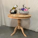 Bijzettafel / Wijntafel - 80 cm rond - teakhout - TTM Wonen, Huis en Inrichting, Tafels | Bijzettafels, Www.ttmwonen.nl, Rond
