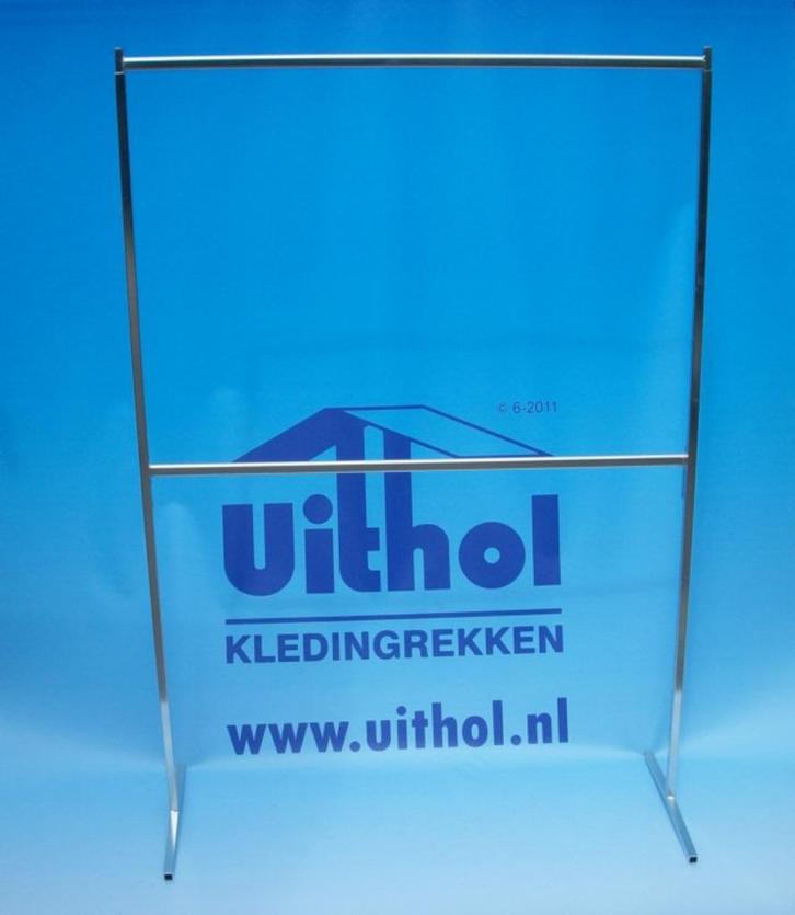 Kledingrek kledingrekken dubbel, voor markt, winkel & privé., Kleding | Dames, Overige Dameskleding, Nieuw, Ophalen of Verzenden