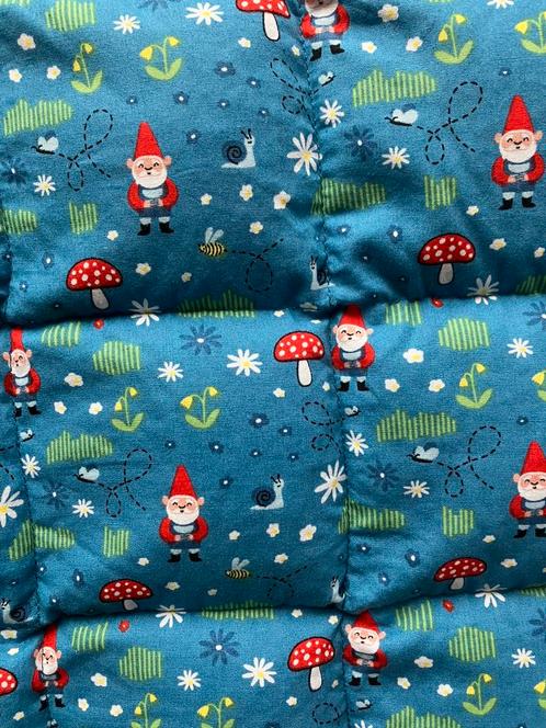 Warmtekussen, pittenzak, hittepit, kruik. Blauw met kabouter, Kinderen en Baby's, Kinderkamer | Beddengoed, Ophalen