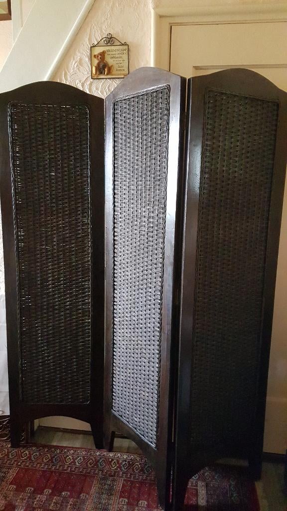 *** ZWAAR MASSIEF 3 DELIGE ROOMDIVIDER ***, Huis en Inrichting, Woonaccessoires | Kamerschermen, Ophalen of Verzenden, Zo goed als nieuw