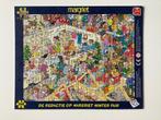 ZGAN puzzel 108 Jan van Haasteren Margriet Winter Fair 100%, Ophalen of Verzenden, Minder dan 500 stukjes, Zo goed als nieuw, Legpuzzel