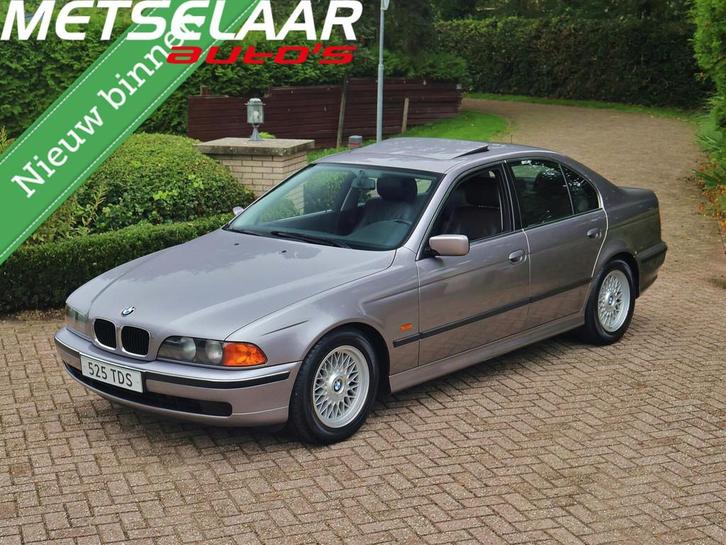 BMW 5-serie 525tds Executive automaat 1e eigenaar UNIEK MOOI, Auto's, BMW, Bedrijf, Te koop, 5-Serie, ABS, Airbags, Airconditioning