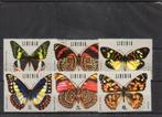 VLINDERS LIBERIA SERIE, Verzenden, Gestempeld, Dier of Natuur