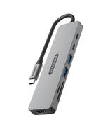 Sitecom 7-in-1 USB-C Hub met Power Delivery – NIEUW in doos, Tablet, Nieuw, Ophalen of Verzenden, USB-hub