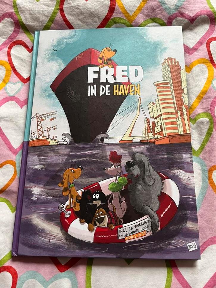 Joris Lutz - Fred en het geheim van de haven, SINT, Boeken, Kinderboeken | Jeugd | onder 10 jaar, Fictie algemeen, Ophalen of Verzenden