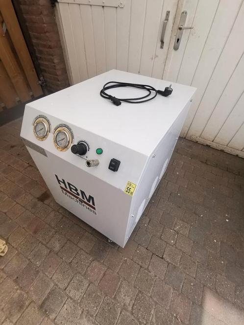 Low Noise Compressor 55 dB, Doe-het-zelf en Verbouw, Compressors, Zo goed als nieuw, 6 tot 10 bar, 25 tot 100 liter, 200 tot 400 liter/min