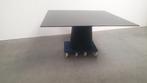 Moooi XL container table 160 zwart dutch design, Gebruikt, 150 tot 200 cm, Vierkant, Vijf personen of meer