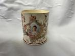 Beker inhuldiging koningin Wilhelmina 1898, Verzenden, Gebruikt, Nederland, Servies