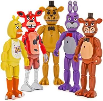 Fnaf figuren 5 stuks beschikbaar voor biedingen