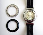 Vintage dames nieuw quartz horloge met verwisselbare ringen, Ophalen of Verzenden