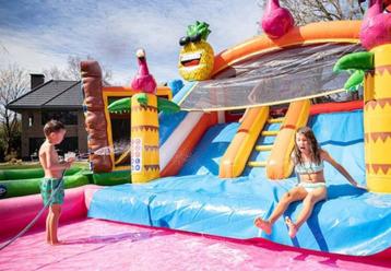 waterspringkussen €99- reserveren met voorbehoud goed weer! beschikbaar voor biedingen