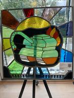 Glas in Lood/Tiffany Kunstwerk, Antiek en Kunst, Antiek | Glas en Kristal, Ophalen of Verzenden