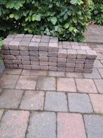Getrommelde 10x10 steentjes en 3 borderranden, Tuin en Terras, Tegels en Klinkers, Ophalen, Gebruikt, Beton, Klinkers