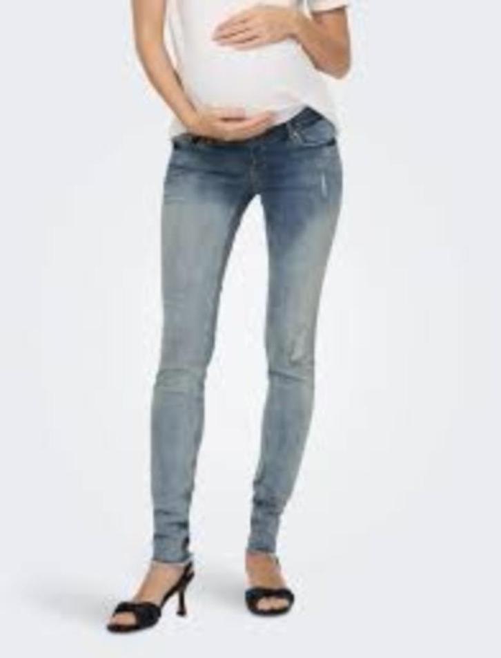 Only zwangerschapsbroek diverse maten, Kleding | Dames, Positiekleding, Nieuw, Broek of Spijkerbroek, Maat 38/40 (M), Blauw, Verzenden