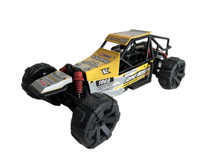 Kyosho Sandmaster EZ Series 1/10 rc auto, Hobby en Vrije tijd, Modelbouw | Radiografisch | Auto's, Zo goed als nieuw, Auto offroad
