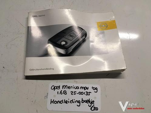 Opel Meriva 2009 2500135   Instructieboekje, Auto diversen, Handleidingen en Instructieboekjes, Ophalen of Verzenden