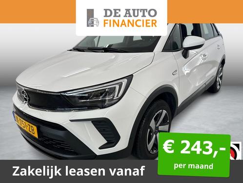 Opel Crossland 1.2 Turbo Edition € 17.750,00, Auto's, Opel, Bedrijf, Lease, Financial lease, Crossland X, ABS, Achteruitrijcamera