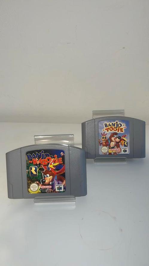N64 | Banjo Tooie & Banjo Kazooie Duo, Spelcomputers en Games, Games | Nintendo 64, Zo goed als nieuw, 1 speler, Vanaf 3 jaar