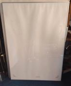 Barth aluminium wissellijst met glas 80 x 110 cm., Ophalen, Metaal of Aluminium, Zo goed als nieuw, 75 tot 100 cm