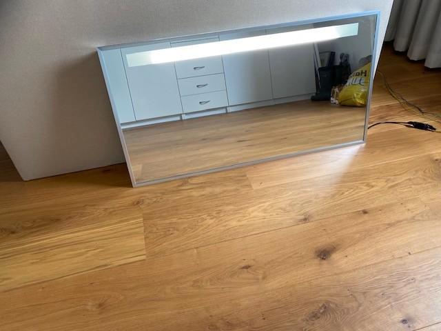 Badkamerspiegel met verlichting 120cmx 60cm, Huis en Inrichting, Badkamer | Badtextiel en Accessoires, Zo goed als nieuw, Ophalen