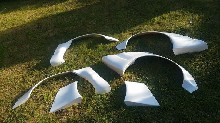 JapPower RB Style bodykit fenders - Nissan 200sx S13 PS13, Auto diversen, Tuning en Styling, Ophalen of Verzenden