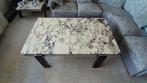 Salontafel Marmerlook Rechthoekig, Ophalen, Gebruikt, Modern, Minder dan 50 cm